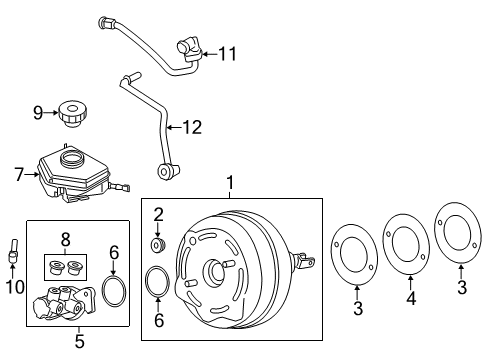 2021 BMW 230i xDrive Vacuum Pipe Diagram for 11665A09C60