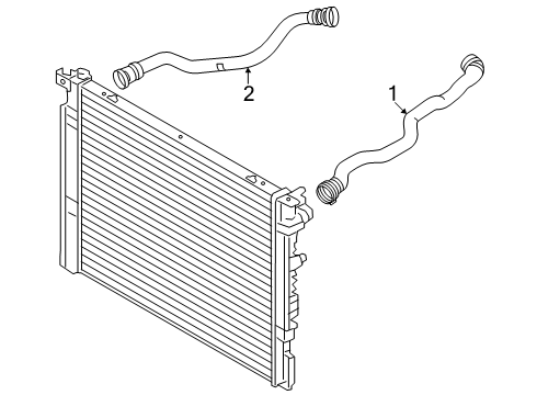 2025 BMW 550e xDrive Hoses, Lines & Pipes Diagram 4
