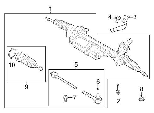 2023 BMW iX BALL JOINT, RIGHT Diagram for 32105A2BD08