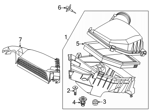 2025 BMW 228 xDrive Gran Coupe Intake Muffler Diagram for 13718489432