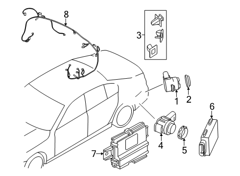 2024 BMW i5 Lane Departure Warning Diagram 3