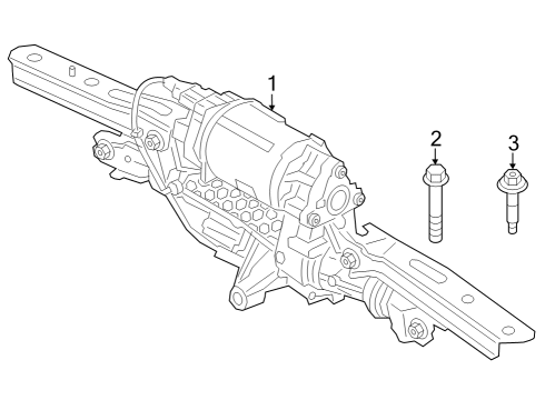 2022 BMW iX ACTUATOR FOR HSR Diagram for 33348878088