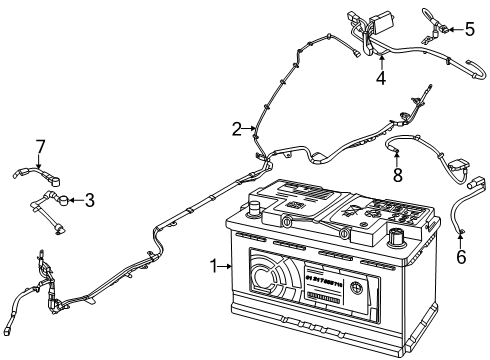 2025 BMW XM Battery Diagram 4