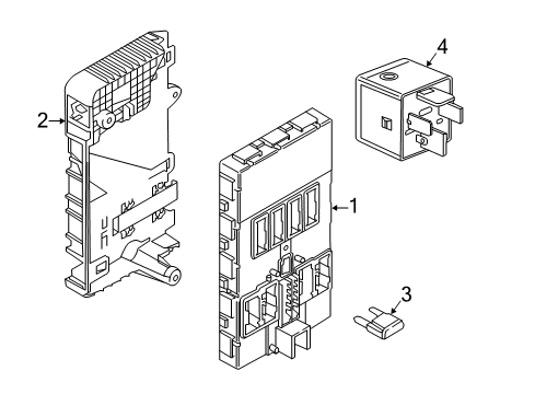 2023 BMW X1 STEUERGER T BASIC COMPUTING Diagram for 61355A83767