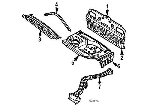 2018 BMW M4 Coolant Expansion Tank Diagram for 17132284601