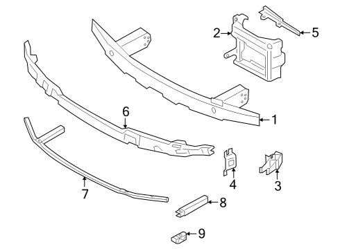 2025 BMW 430i xDrive Gran Coupe ADAPTOR LEFT Diagram for 51118738929