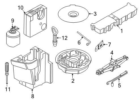 2021 BMW X2 COMPRESSOR Diagram for 71106898012