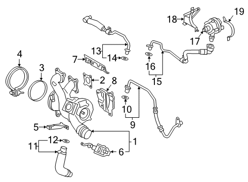 2022 BMW 740i O-Ring Diagram for 07141696931