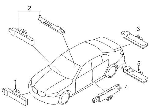 2025 BMW i5 Electrical Components Diagram 6