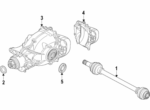 2024 BMW X5 M FLEXIBLE DISK Diagram for 26117884388