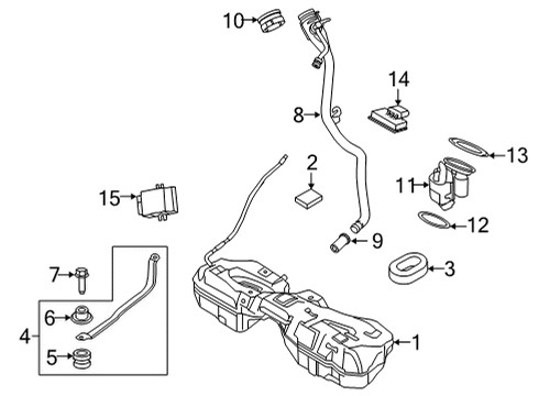 2021 BMW M4 ACCELERAT.PEDAL MODULE, MANU Diagram for 35406889825