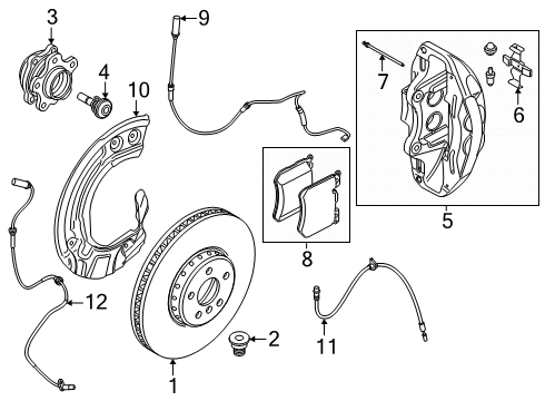 2025 BMW X3 Protection Plate Left Diagram for 34108845299