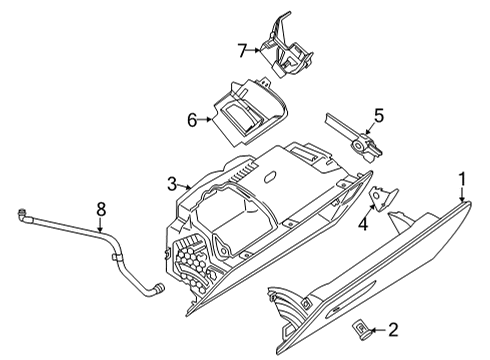 2025 BMW X6 HOSE, AIR FRESHENER Diagram for 51165A012F9