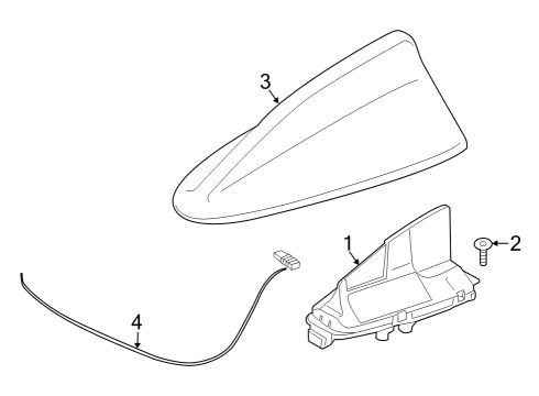 2023 BMW iX RP Diagram for 65125A55AE9