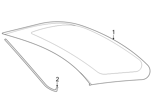 2025 BMW 430i xDrive Gran Coupe GAP SEAL REAR WINDOW LEFT Diagram for 51767487561