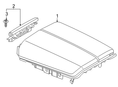 2022 BMW X5 Center Console Diagram 2