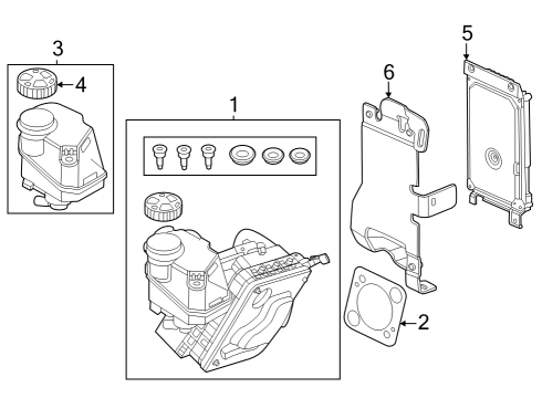 2024 BMW X7 Holder Diagram for 34509505258
