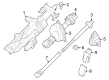 Diagram for BMW 760i xDrive Steering Shaft - 32305A22610