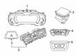 Diagram for 2025 BMW M8 A/C Switch - 64115A1D430