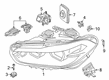 Diagram for 2023 BMW X2 Headlight - 63115A23586