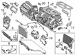 Diagram for BMW X4 M A/C Switch - 64115A07857