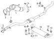 Diagram for 2025 BMW X5 Muffler - 18305A46B43