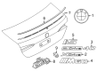 Diagram for BMW i5 Emblem - 51145A0CA04