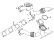 Diagram for BMW XM Exhaust Manifold - 11629844505