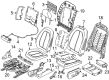 Diagram for 2024 BMW X2 Seat Cushion Pad - 52109493410