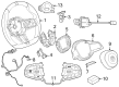 Diagram for 2025 BMW i7 Steering Wheel - 32305A6A601