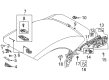 Diagram for 2025 BMW M4 Convertible Top Motor - 54345A05E07