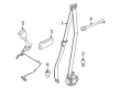Diagram for BMW i5 Seat Belt - 72115A74170