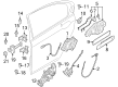 Diagram for BMW 760i xDrive Door Latch Cable - 51229451927