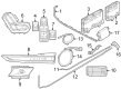 Diagram for BMW 760i xDrive Door Lock Switch - 61315A75661