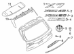 Diagram for 2025 BMW X7 Emblem - 51145A63D32