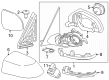 Diagram for BMW XM Side View Mirrors - 51165A45B31