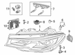 Diagram for BMW 330i Headlight - 63115A243A4