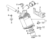 Diagram for BMW XM Intercooler - 17515A2C233