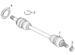 Diagram for BMW i5 Axle Shaft - 33205A257A4