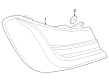 Diagram for BMW 760i xDrive Tail Light - 63215A3CD42