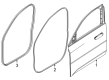 Diagram for 2025 BMW X2 Door Seal - 51725A34559