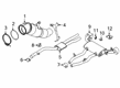 Diagram for BMW X4 M Exhaust Pipe - 18309846296