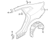 Diagram for 2024 BMW i4 Fender Splash Shield - 51719448018