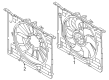 Diagram for 2024 BMW 530i Fan Blade - 17425A18807