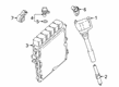 Diagram for BMW XM Engine Control Module - 12145A6BF48