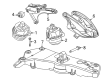 Diagram for 2025 BMW 540i xDrive Engine Mount Bracket - 22329454212