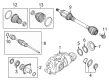 Diagram for BMW 550e xDrive Axle Shaft - 31605A6B748