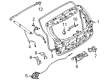 Diagram for BMW XM Back Glass Lift Support - 51249451743