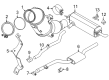 Diagram for 2024 BMW 530i Catalytic Converter - 18325A17CA4