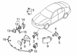 Diagram for BMW X7 Parking Sensors - 66209826955